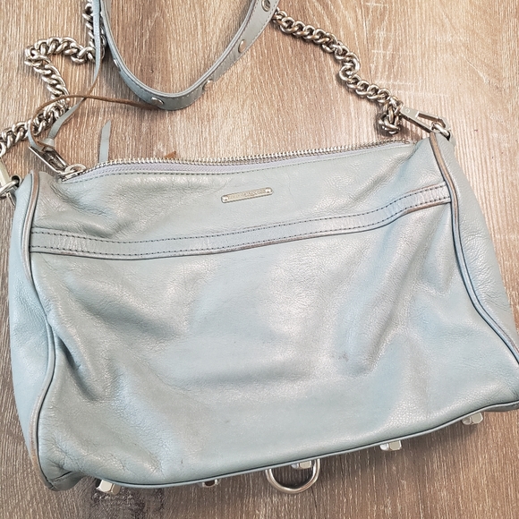 Rebecca Minkoff crossbody bag light blue - Picture 11 of 16